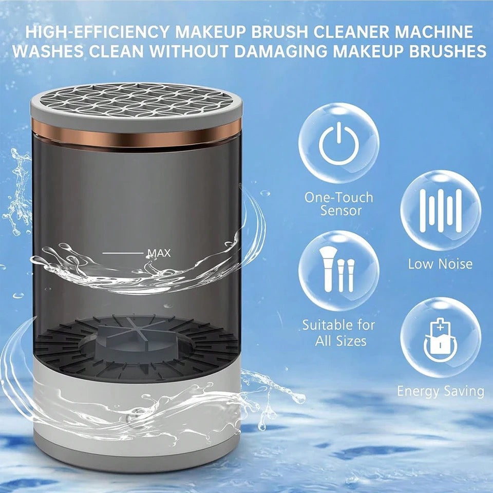 Make up brush cleaner machine