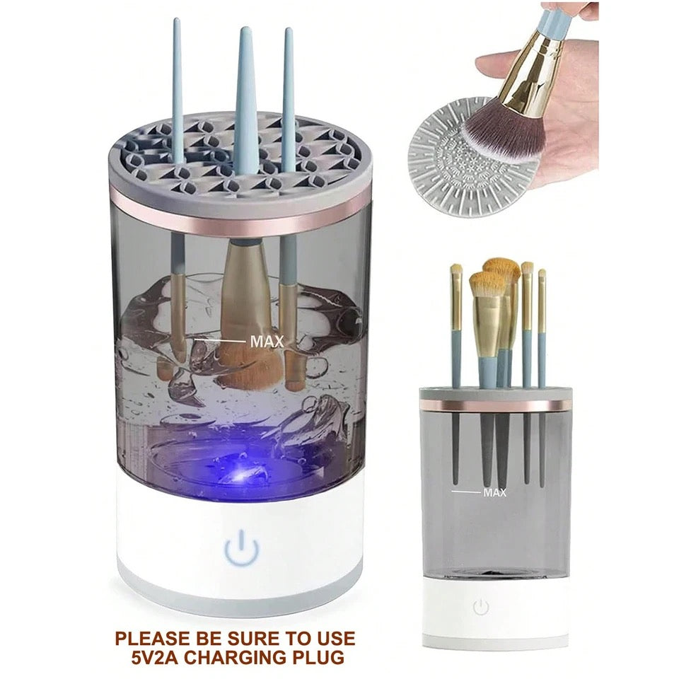 Make up brush cleaner machine